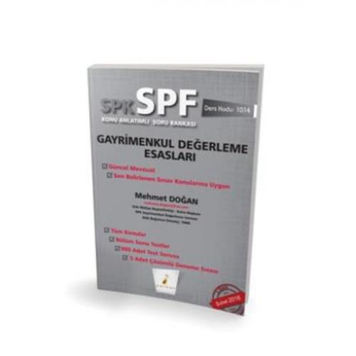 Kurye Kitabevi - Pelikan SPK-SPF Gayrimenkul Değerleme Esasları