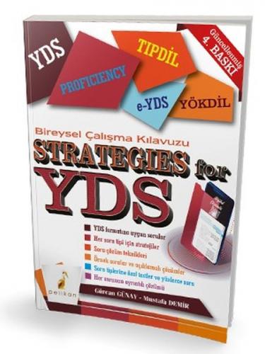 Kurye Kitabevi - Pelikan Strategies for YDS Bireysel Çalışma Kılavuzu 