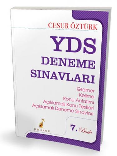 Kurye Kitabevi - Pelikan YDS Deneme Sınavları 2019-Cesur Öztürk