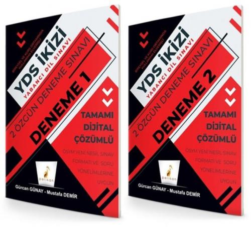 Kurye Kitabevi - Pelikan YDS İkizi 2 Özgün Deneme Sınavı Dijital Çözüm