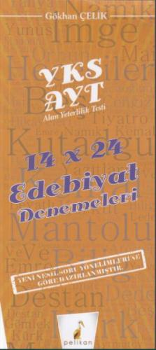 Kurye Kitabevi - Pelikan YKS AYT 14x24 Edebiyat Denemeleri