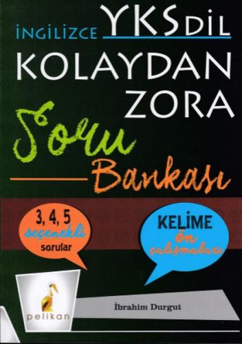 Kurye Kitabevi - Pelikan İngilizce YKSDİL Kolaydan Zora Soru Bankası-Y