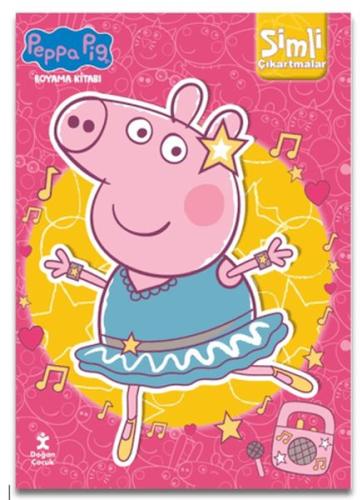 Kurye Kitabevi - Peppa Pig Simli Çıkartmalı Boyama