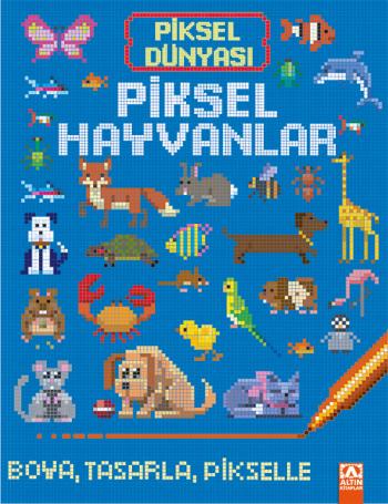 Kurye Kitabevi - Piksel Dünyası-Piksel Hayvanlar