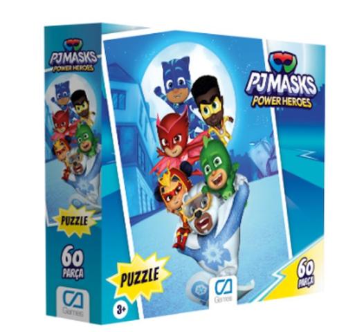Pjmasks Puzzle 60 - Münzevi Kitabevi
