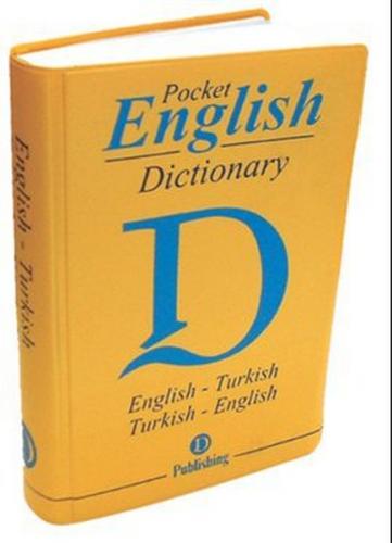 Kurye Kitabevi - Damla Pocket English Dictionary - Plastik Kapak