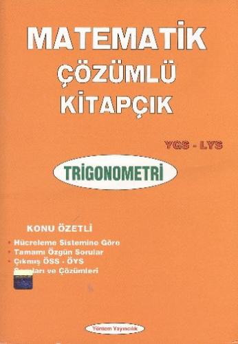 Kurye Kitabevi - Yöntem Matematik Çözümlü Kitapçık YGS LYS Trigonometr