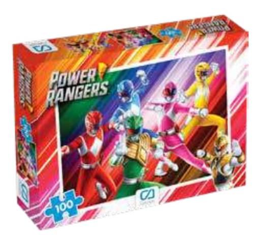 Powerrangers Puzzle 100 - Münzevi Kitabevi