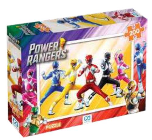 Powerrangers Puzzle 200 - Münzevi Kitabevi