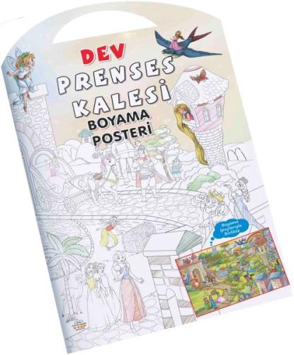 Kurye Kitabevi - Prenses Kalesi Dev Boyama Posteri
