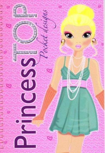 Kurye Kitabevi - Princess Top Pocket Desing 1 Pembe