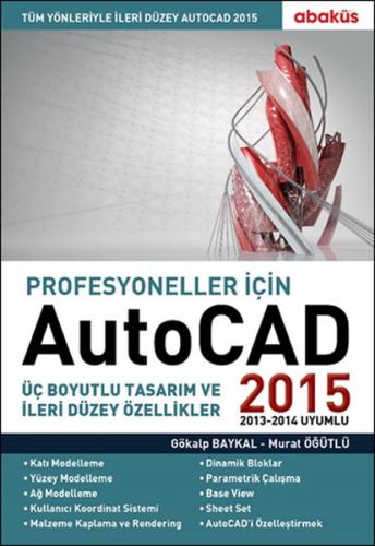 Profesyoneller için Autocad 2015 - Münzevi Kitabevi