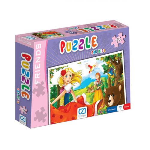 Kurye Kitabevi - Puzzle For Kids 72-Friends (CA.5036)