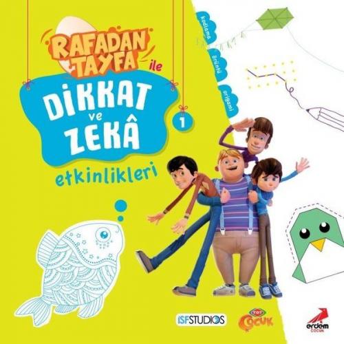 Rafadan Tayfa İle Dikkat ve Zeka Etkinlikleri 1 - Münzevi Kitabevi