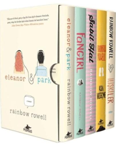 Rainbow Rowell Kitapları Özel Kutulu Set (Ciltli 5 Kitap) - Münzevi Ki