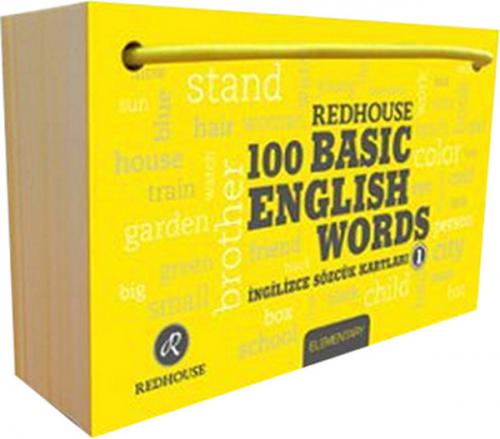 Kurye Kitabevi - Redhouse 100 Basic English Words 1 Sarı