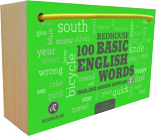 Kurye Kitabevi - Redhouse 100 Basic English Words 2 Yeşil