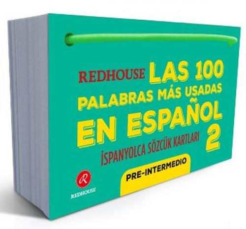 Kurye Kitabevi - Redhouse İspanyolca Sözcük Kartları 2-Orta Öncesi Düz