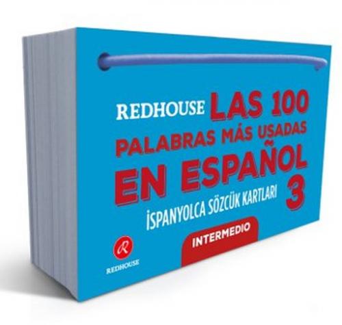Kurye Kitabevi - Redhouse İspanyolca Sözcük Kartları 3-Orta Düzey