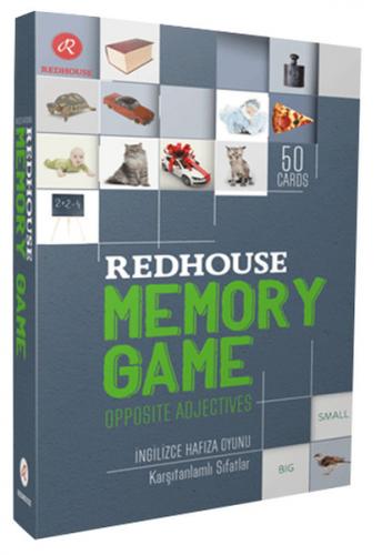 Kurye Kitabevi - Redhouse Memory Game-Opposite Adjectives Hafıza Oyunu