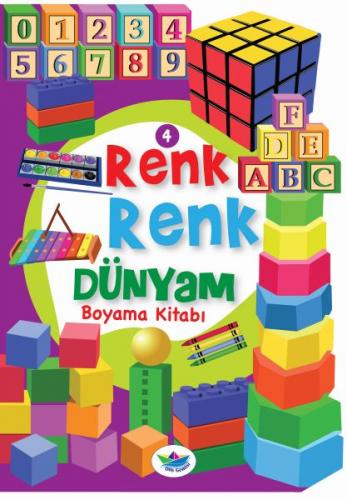 Renk Renk Dünyam Boyama Kitabı 4 - Oyuncaklar - Münzevi Kitabevi