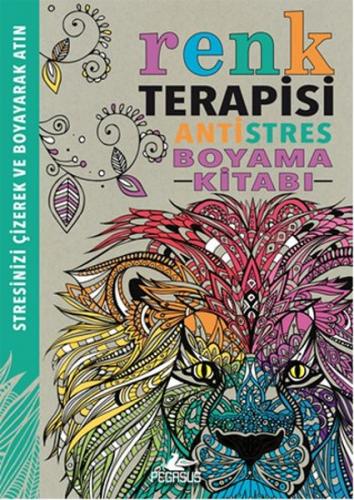 Kurye Kitabevi - Renk Terapisi- Antistres Boyama Kitabı