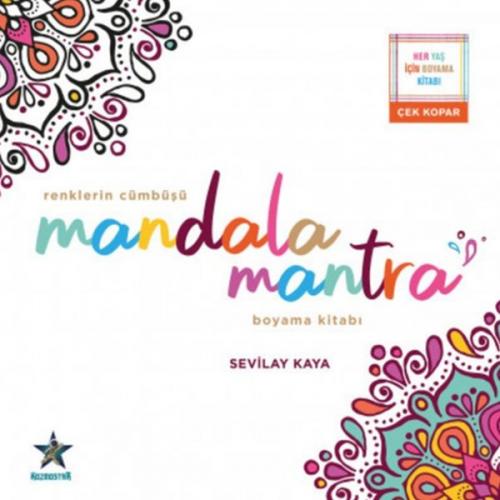 Kurye Kitabevi - Renklerin Cümbüşü Mandala Mantra Boyama Kitabı