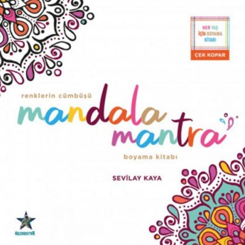 Renklerin Cümbüşü Mandala Mantra Boyama Kitabı - Münzevi Kitabevi