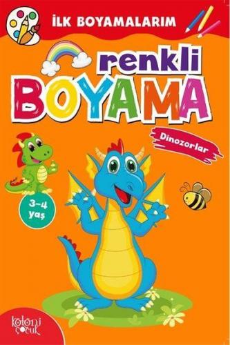 Renkli Boyama Dinozorlar