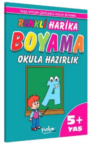 Renkli Harika Boyama Okula Hazırlık (5+Yaş) - Münzevi Kitabevi