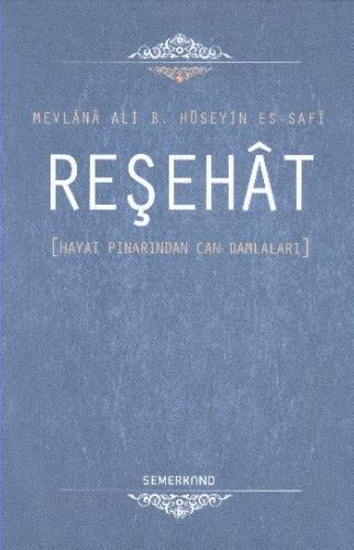 Reşehat (Ciltli) - Münzevi Kitabevi