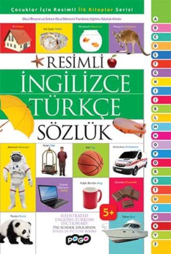 Kurye Kitabevi - Resimli İngilizce Türkçe Sözlük-Çocuklar İçin Resimli