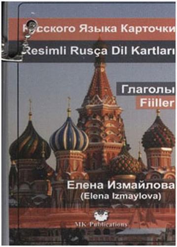 Kurye Kitabevi - Resimli Rusça Dil Kartları Fiiller