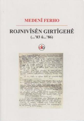 Rojnivisen Gırtigehe (...'83 u ...'86) - Münzevi Kitabevi