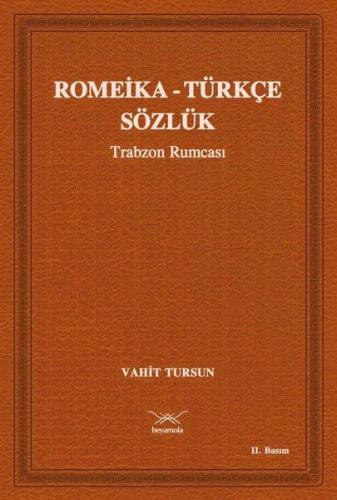 Kurye Kitabevi - Romeika - Türkçe Sözlük
