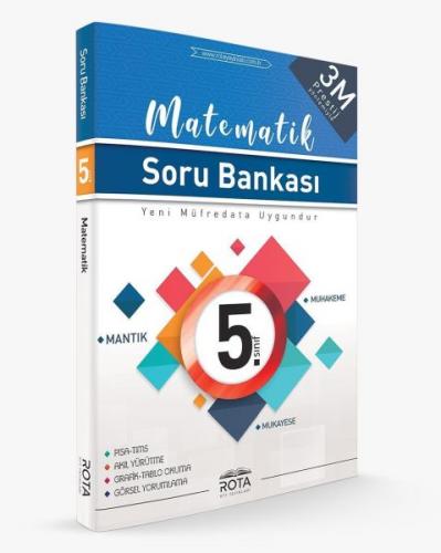 Rota 5.Sınıf Matematik Soru Bankası 3M Prestij(Yeni)
