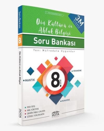 Kurye Kitabevi - Rota 8. Sınıf Din Kültürü ve Ahlak Bilgisi Soru Banka