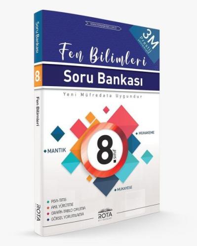 Kurye Kitabevi - Rota 8. Sınıf Fen Bilimleri Soru Bankası 3M Prestij-Y