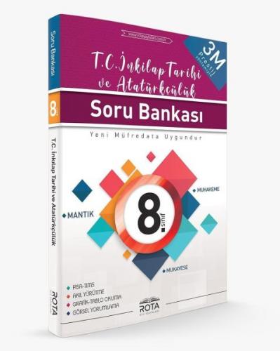 Rota 8.Sınıf T.C İnkilap Tarihi ve Atatürkçülük Soru Bankası 3M Prestij (Yeni)