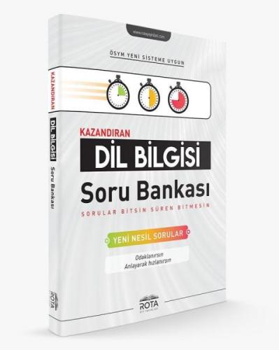 Kurye Kitabevi - Rota Dil Bilgisi Soru Bankası-YENİ