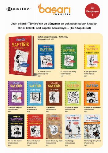 Saftirik Gregin Günlüğü Seti (14 Kitap)