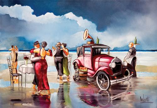 Sahilde Dans (Puzzle 260) 3295