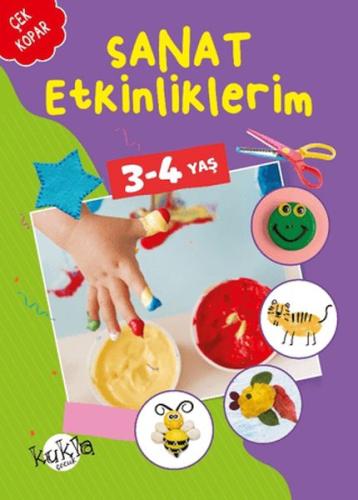 Sanat Etkinliklerim 3-4 Yaş - Münzevi Kitabevi