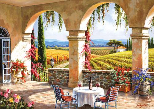 Şarap Evi (Puzzle 1500) 4523