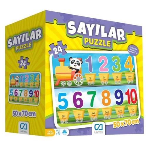 Sayılar Yer Puzzle