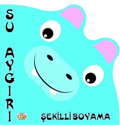Şekilli Boyama Su Aygırı - Münzevi Kitabevi