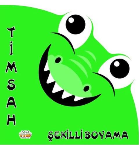 Şekilli Boyama Timsah - Münzevi Kitabevi