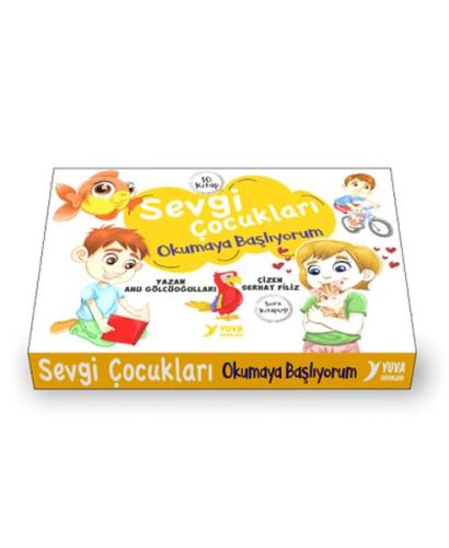 Sevgi Çocukları - Okumaya Başlıyorum (10 Kitap) - Münzevi Kitabevi