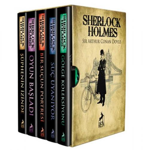 Kurye Kitabevi - Sherlock Holmes-Bütün Hikayeler-5 Kitaplık Kutulu Set