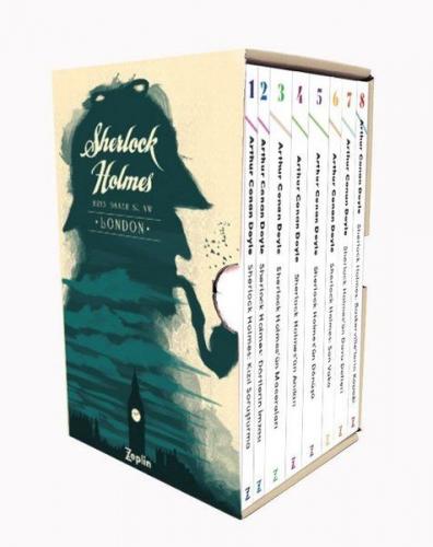 Kurye Kitabevi - Sherlock Holmes Seti 8 Kitap Takım